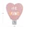 Miss Valentine Pink Ceramic Candy Heart Be Mine Nightlight